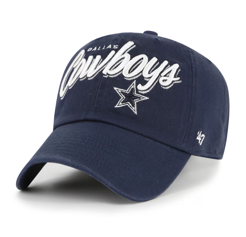 Gorra 47 25 Clean UP Ariana Dallas Cowboys