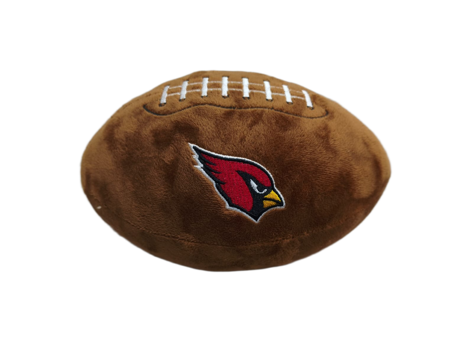 Peluche Balón Felpa Suave 23cm Bordado NFL Cardinals - NERIAS DEPORTES