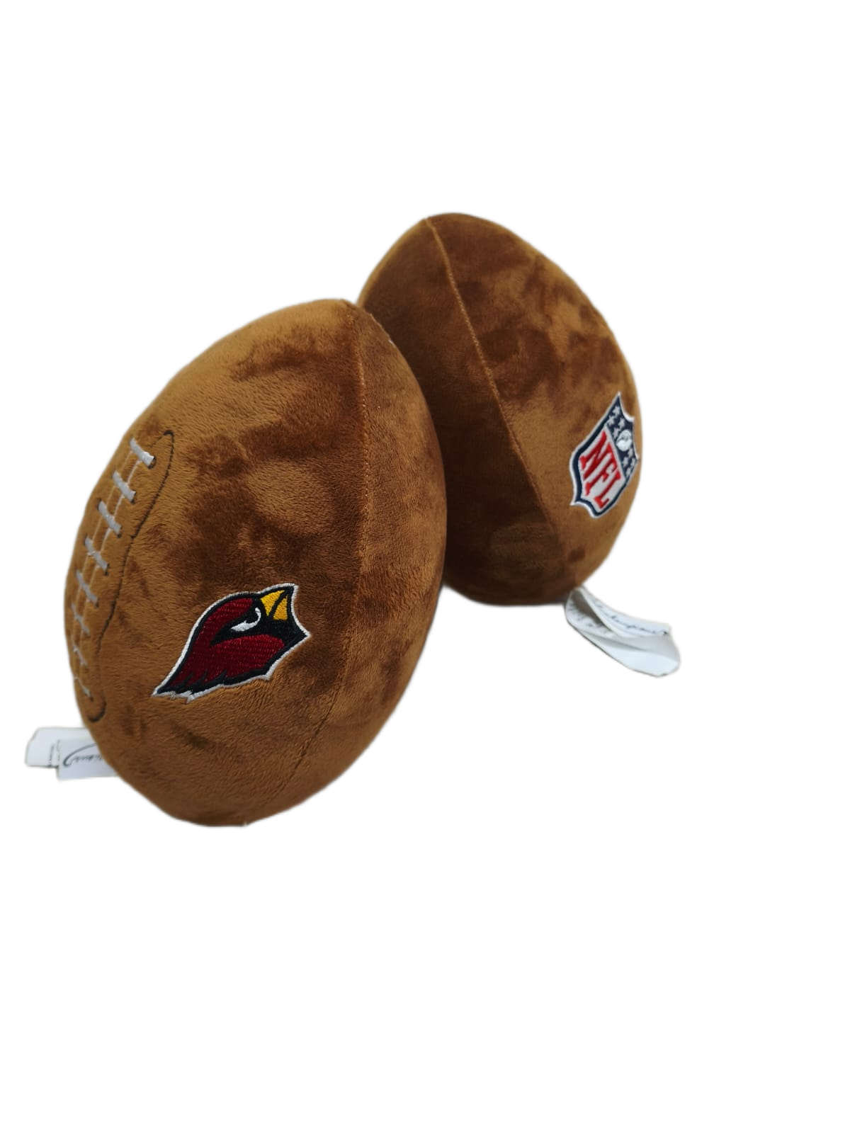 Peluche Balón Felpa Suave 23cm Bordado NFL Cardinals - NERIAS DEPORTES