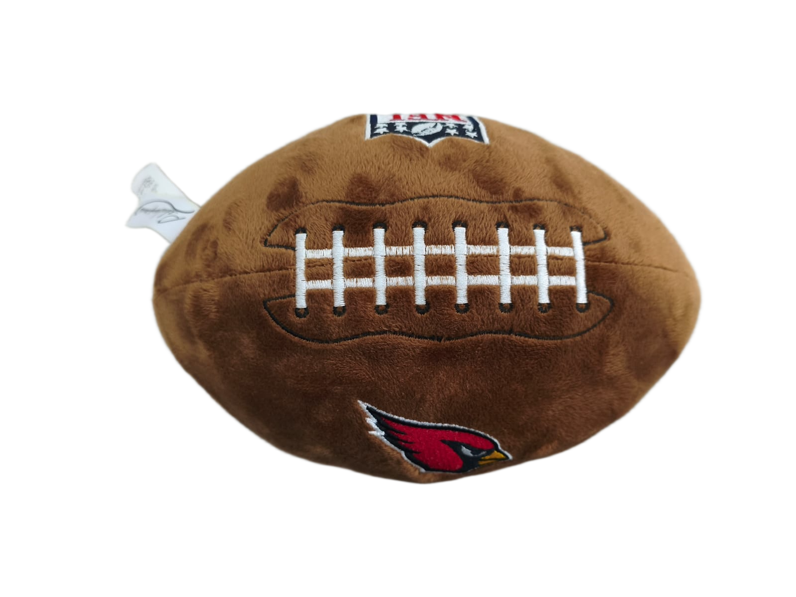 Peluche Balón Felpa Suave 23cm Bordado NFL Cardinals - NERIAS DEPORTES
