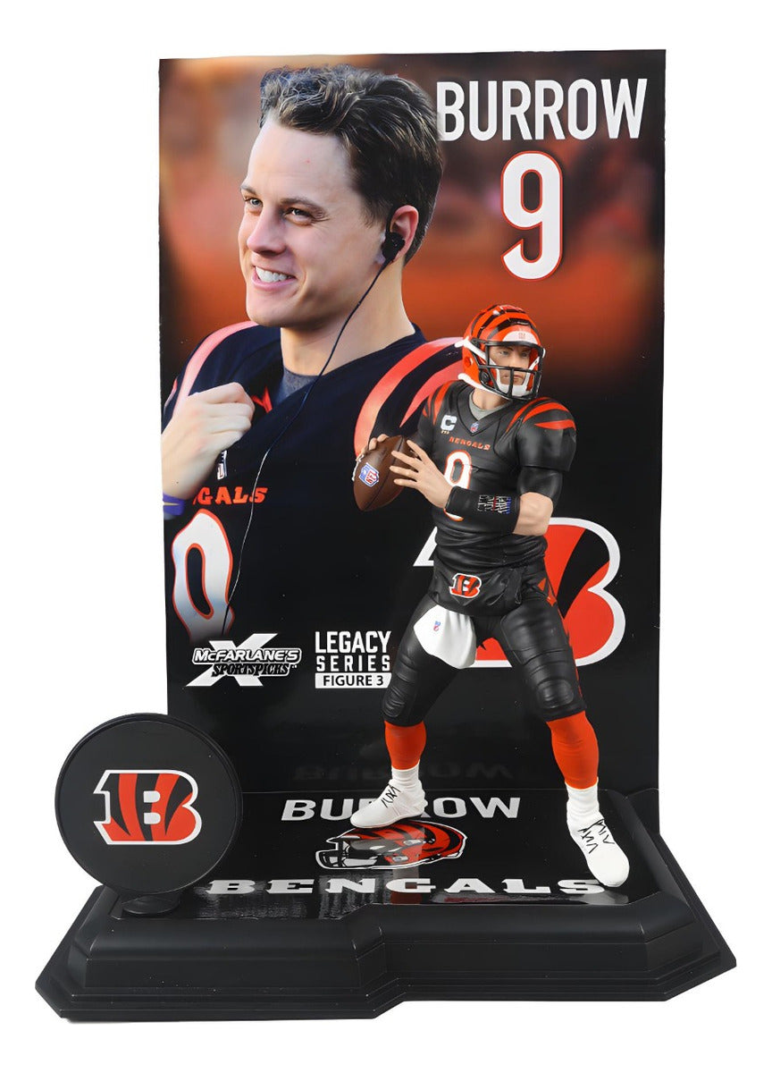 Figura Id Mcfarlane Fútbol Americano NFL Bengals Burrow