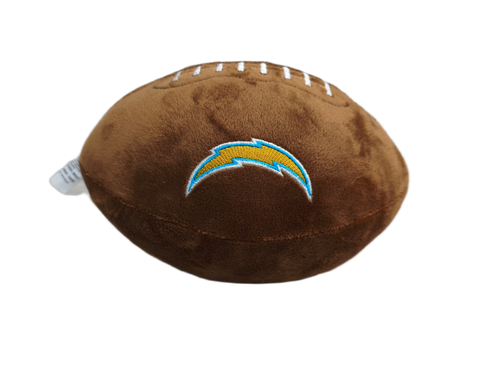 Peluche Balón Felpa Suave 23cm Bordado NFL Chargers - NERIAS DEPORTES