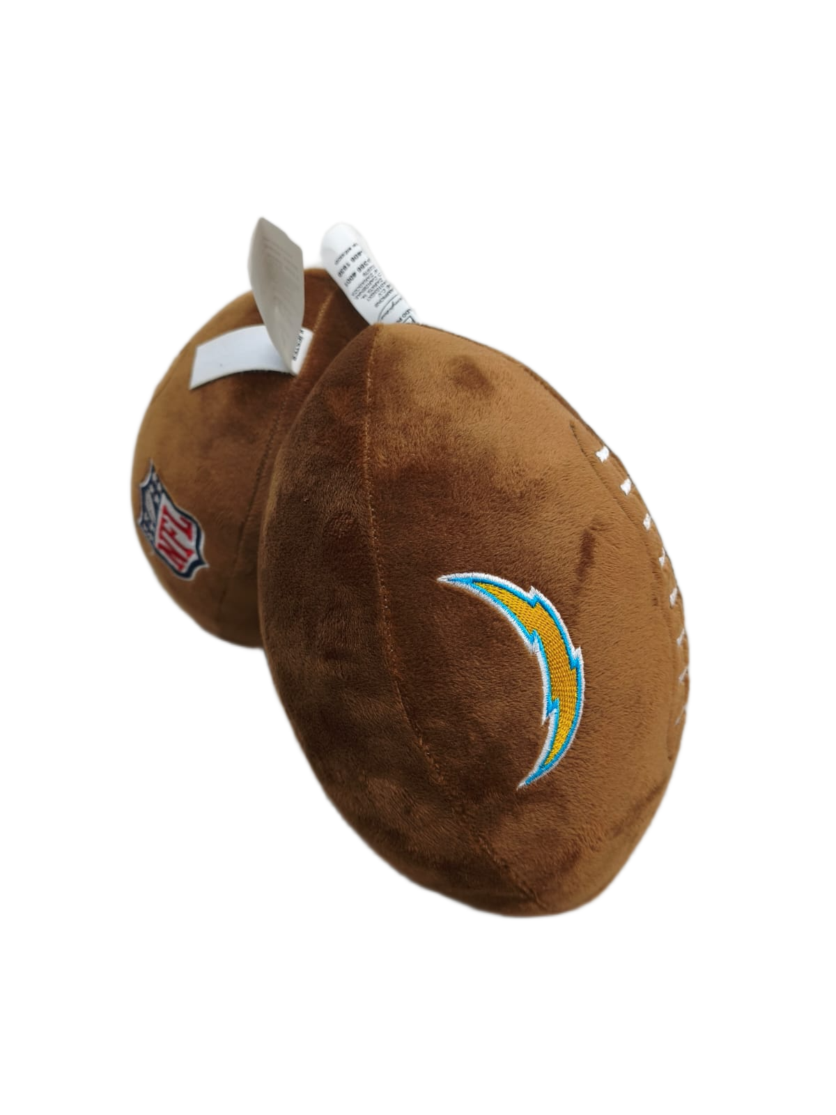 Peluche Balón Felpa Suave 23cm Bordado NFL Chargers - NERIAS DEPORTES