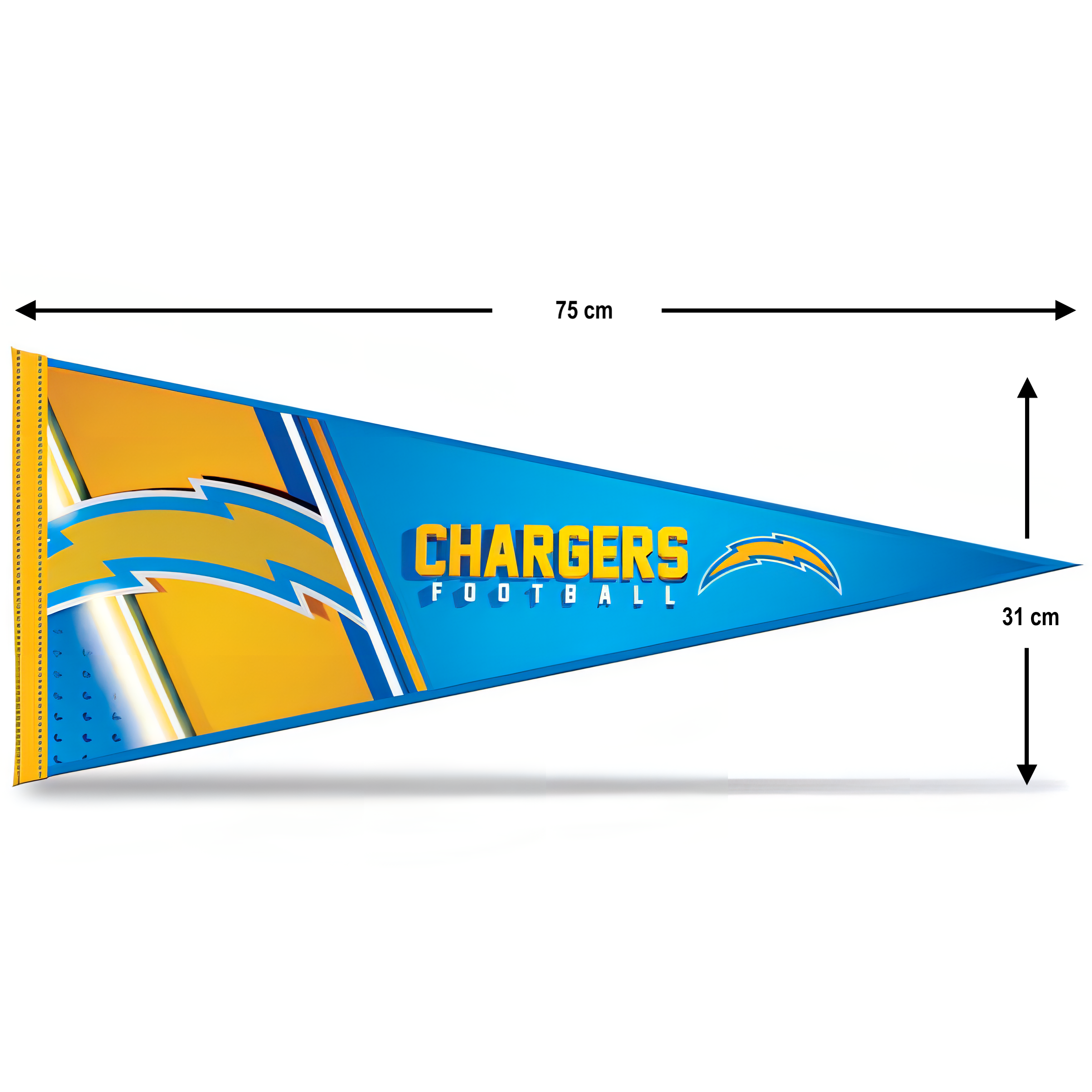 Banderín Decorativo Premium Pennant NFL Chargers