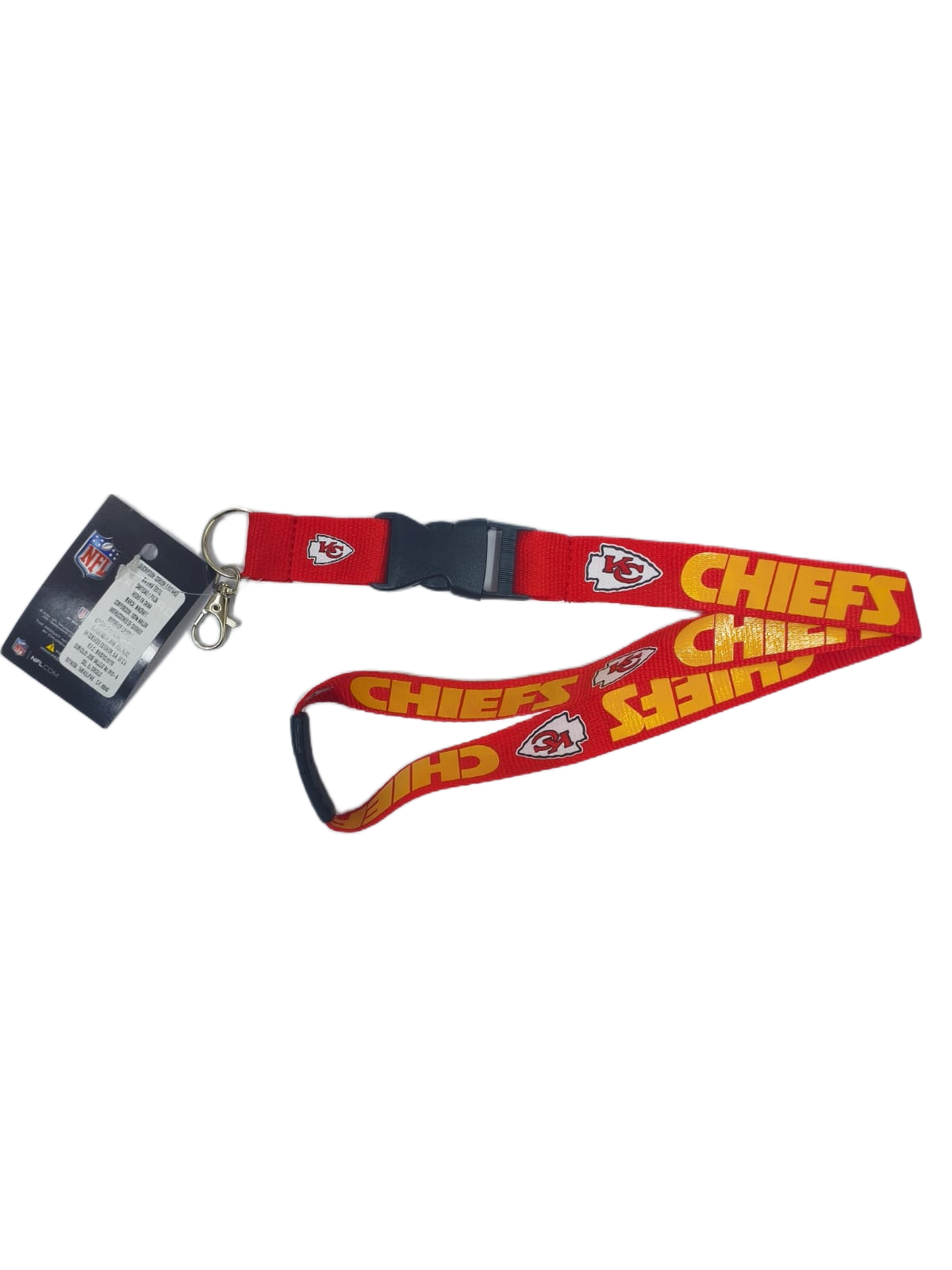 Correa Lanyard Cinta Para Llaves Llavero Gafete Wincraft 26 NFL Chiefs