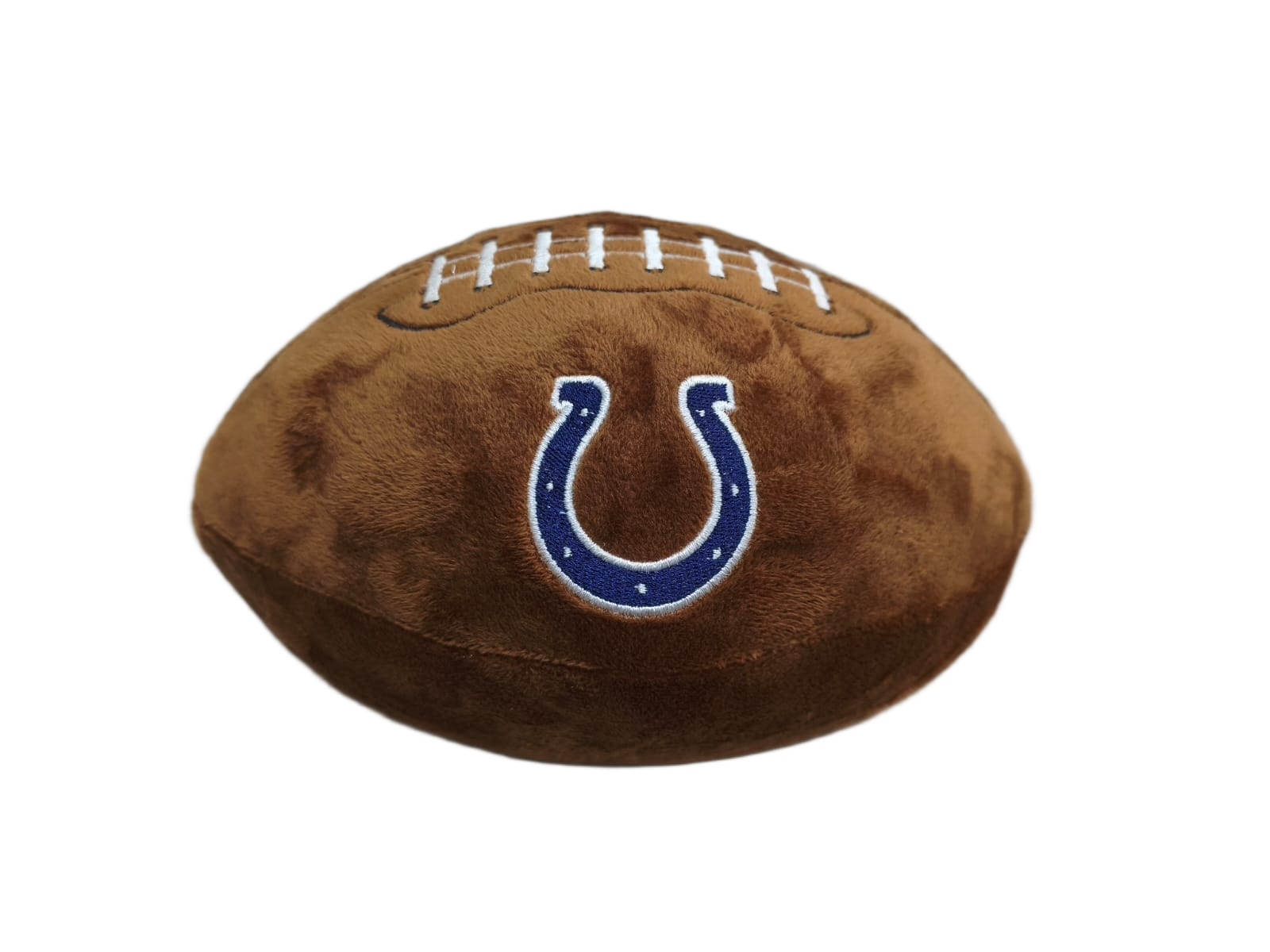 Peluche Balón Felpa Suave 23cm Bordado NFL Colts - NERIAS DEPORTES