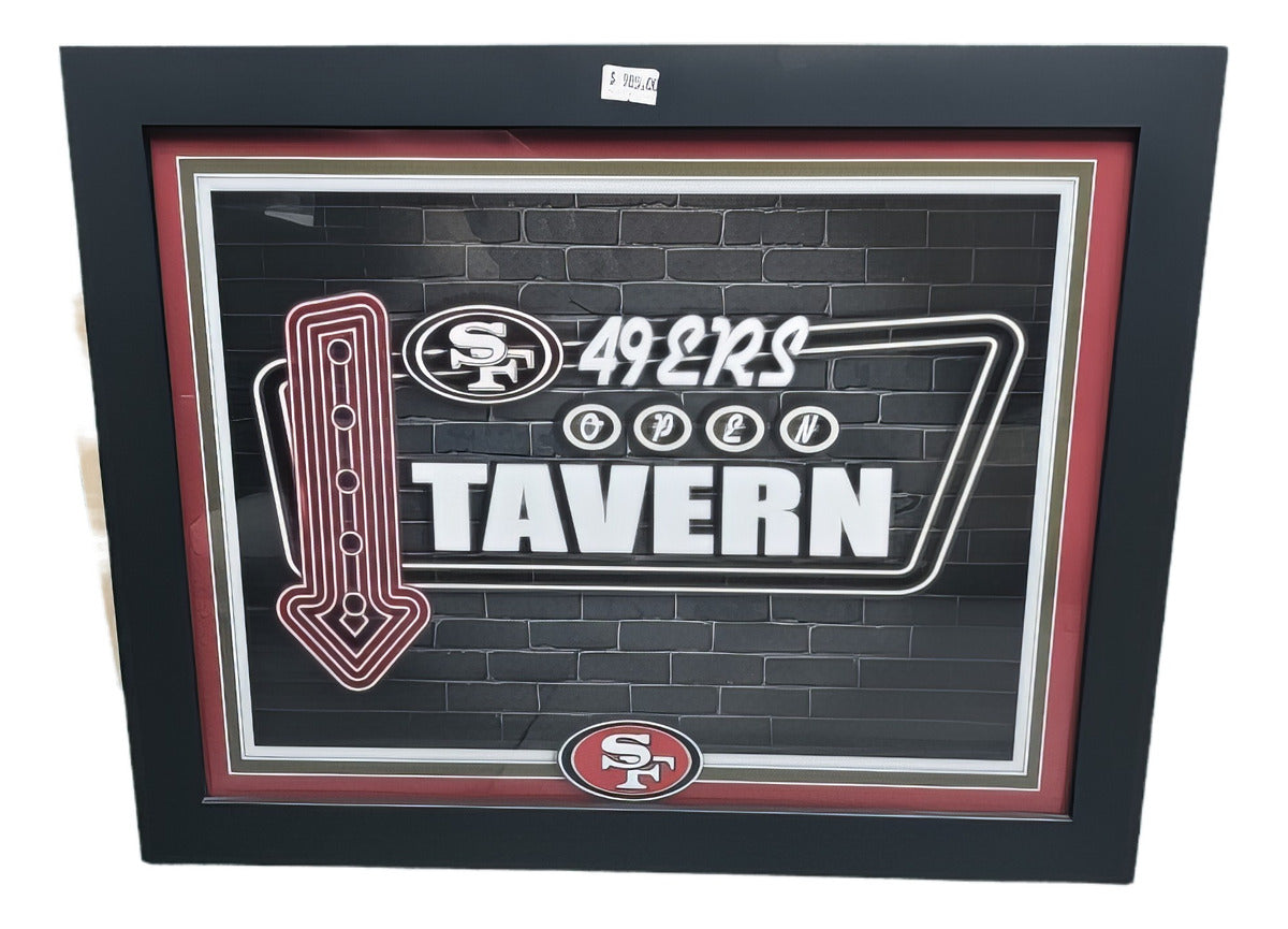 Letrero Neon Tavern Fan Creations San Francisco 49ers