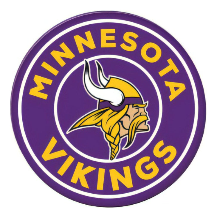 Imán Set Acrylic NFL Vikings WinCraft