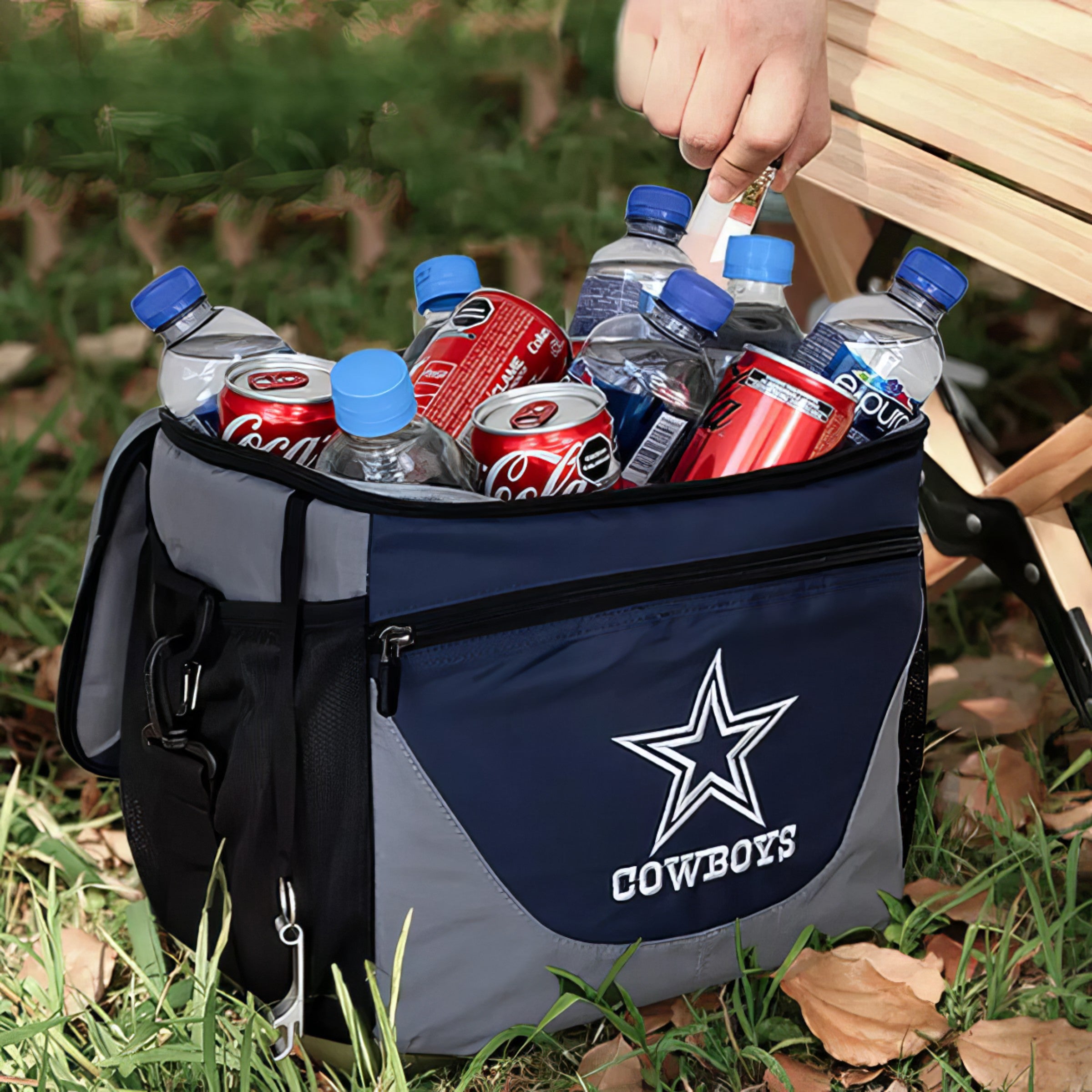 Hielera Lonchera Para 24 Latas Oficial NFL Dallas Cowboys