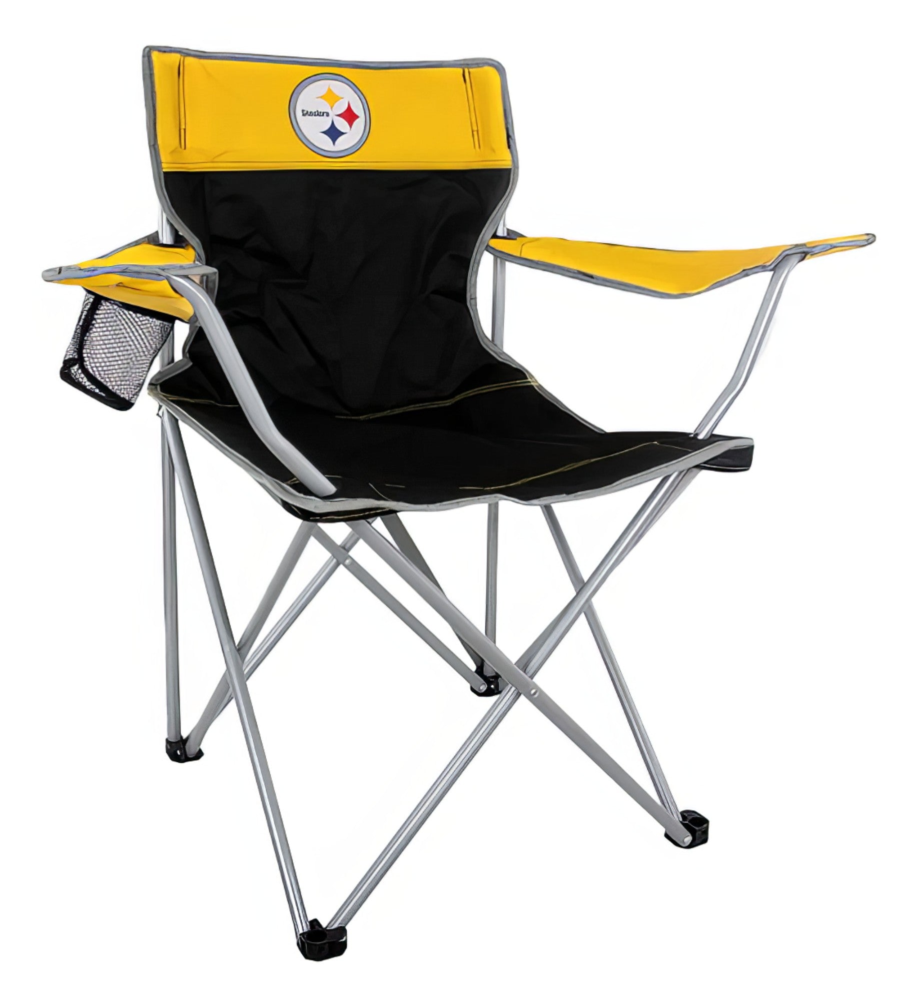 Silla Plegable Camping Playa NFL Oficial   Steelers - NERIAS DEPORTES