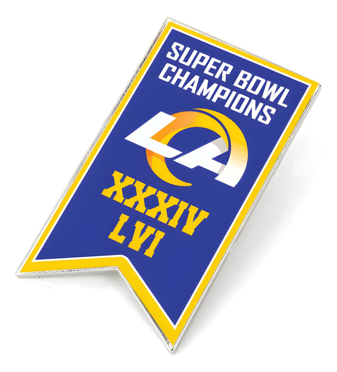 Pin Champ Banner NFL Los Angeles Rams