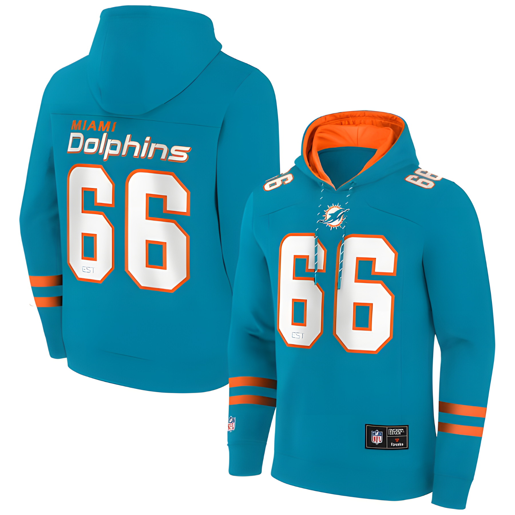 Sudadera Jersey Hoodie Dolphins