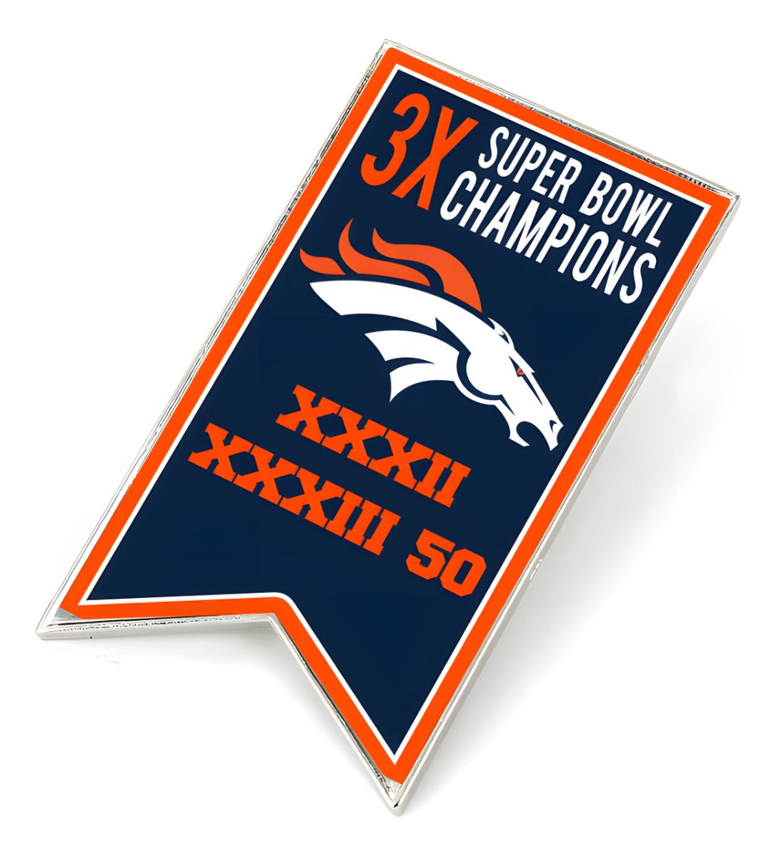 Pin Champ Banner NFL Denver Broncos