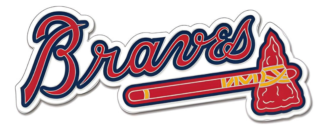 Pin MLB Logo Braves WinCraft - NERIAS DEPORTES