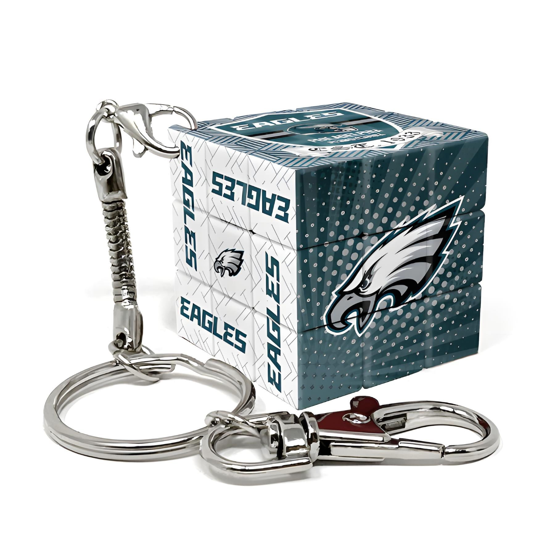 Llavero Mini Rubik NFL Eagles - NERIAS DEPORTES