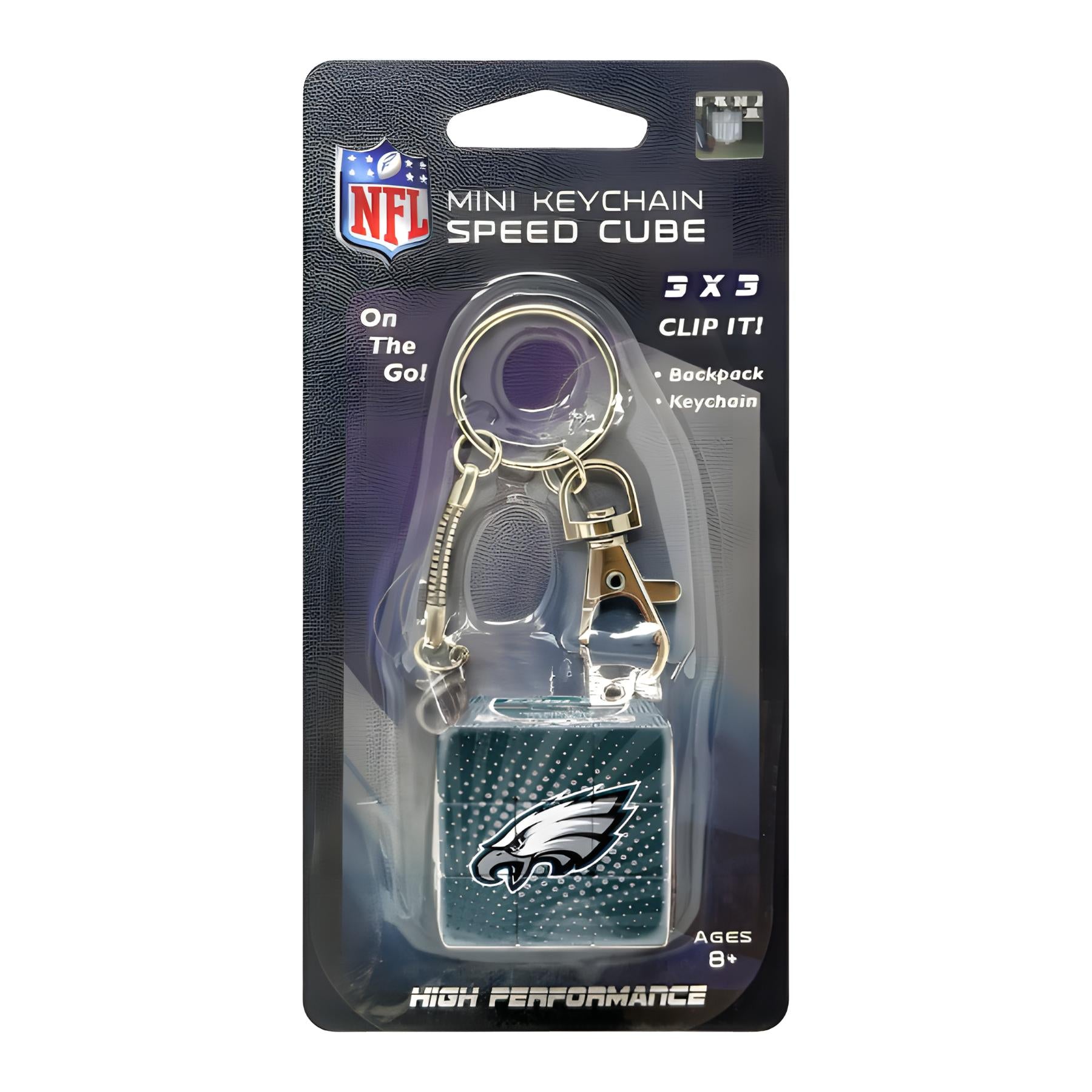 Llavero Mini Rubik NFL Eagles - NERIAS DEPORTES