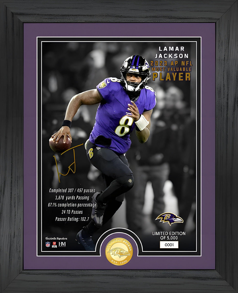 Cuadro Mvp23 NFL Baltimore Ravens Lamar Jackson