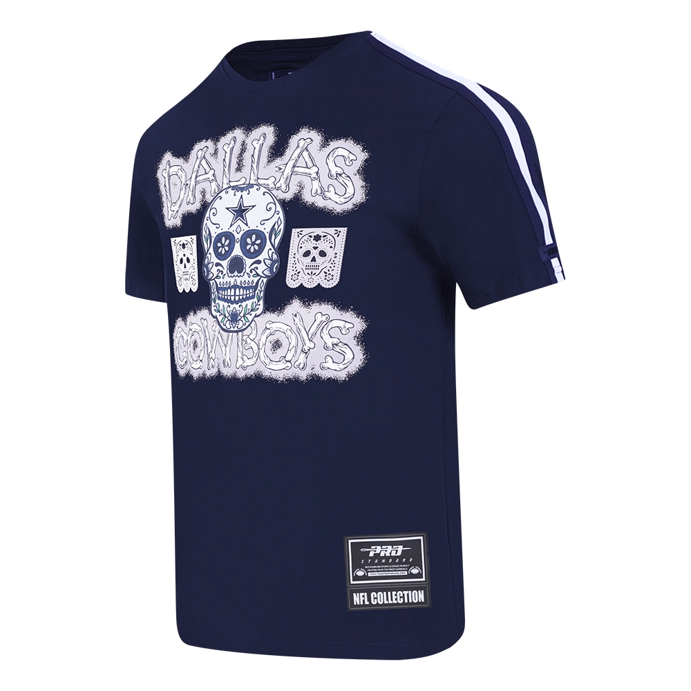 Playera Día De Muertos Pro Standard Bones Dallas Cowboys