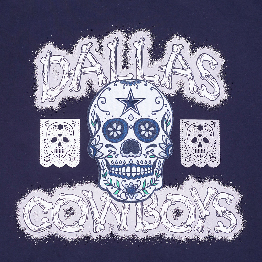 Playera Día De Muertos Pro Standard Bones Dallas Cowboys