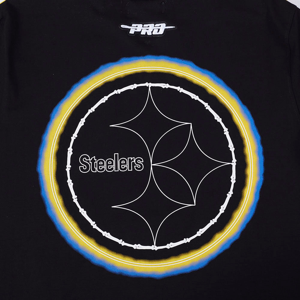 Playera Día De Muertos Pro Standard Bones Pittsburgh Steelers