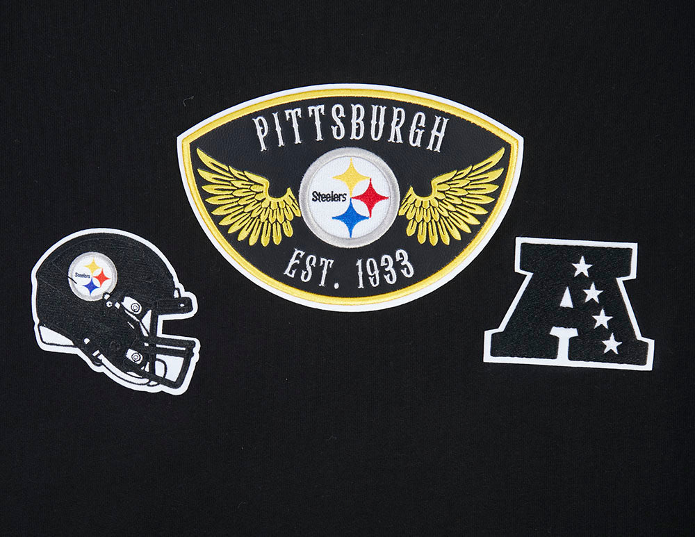 Sudadera Pro Standard Born for Sport Hoodie Steelers