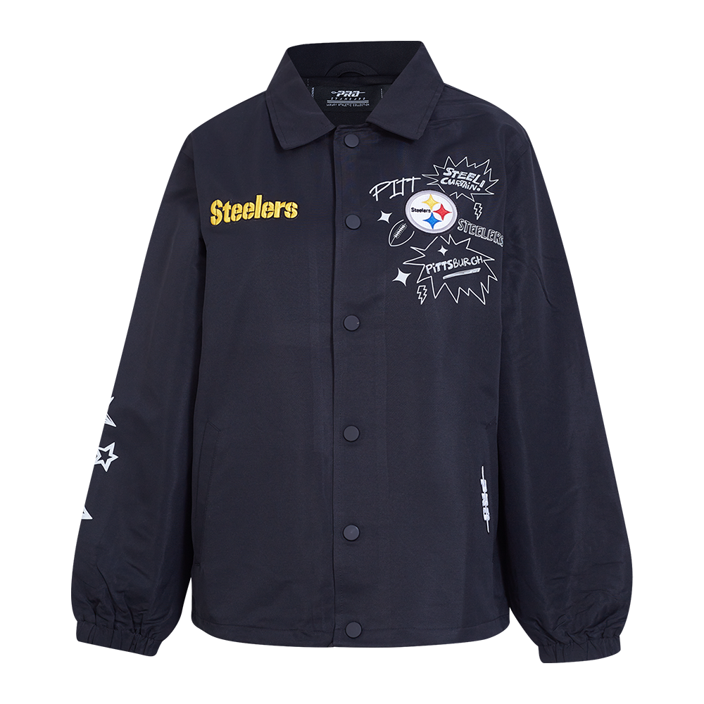 Chamarra Sketchbook Pro Standard NFL Pittsburgh Steelers
