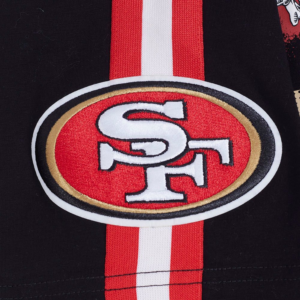 Playera Día De Muertos Pro Standard Bones San Francisco 49ers