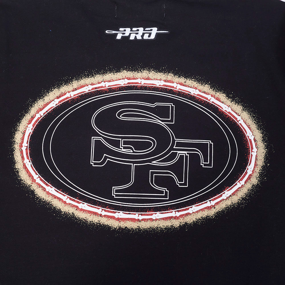 Playera Día De Muertos Pro Standard Bones San Francisco 49ers