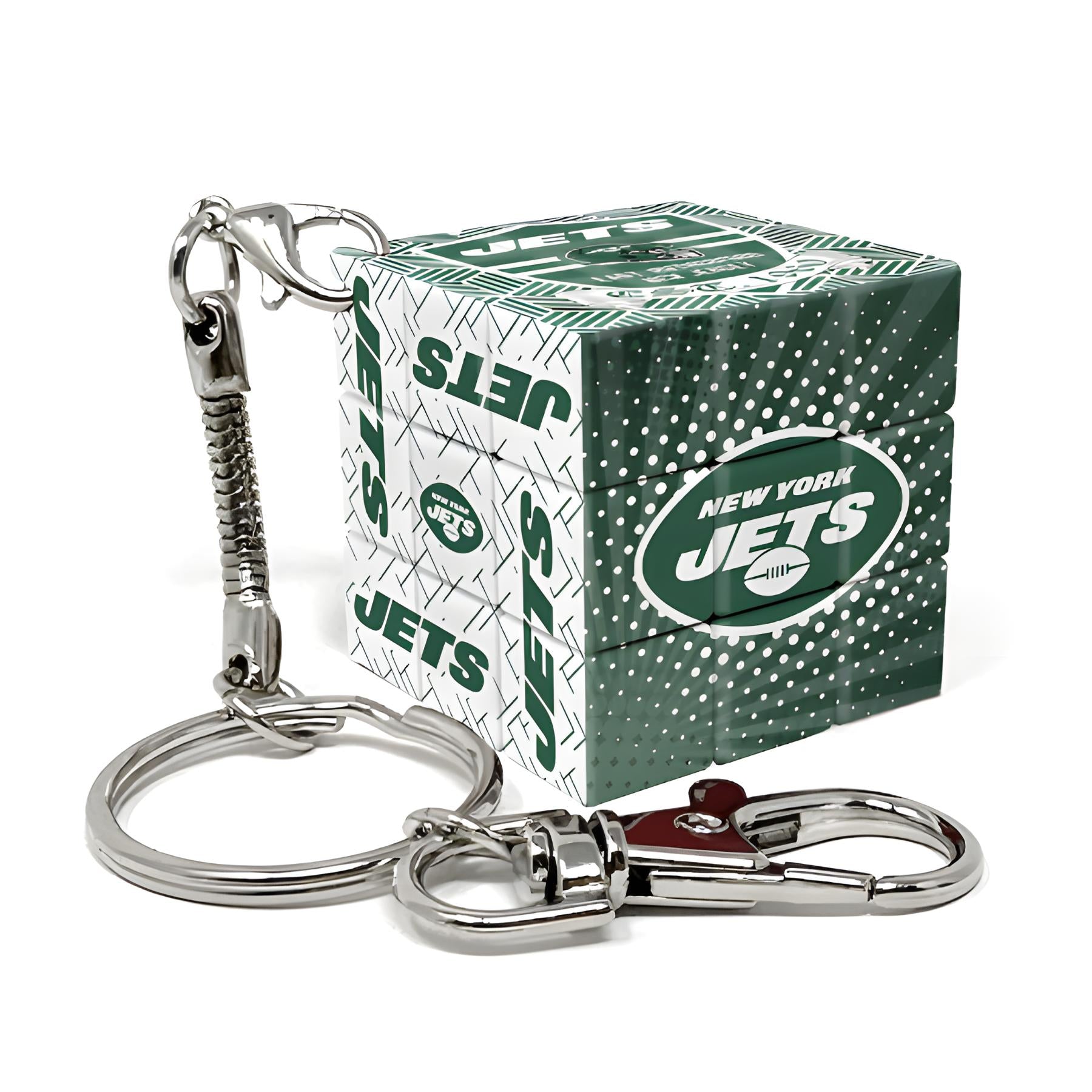 Llavero Mini Rubik NFL Jets