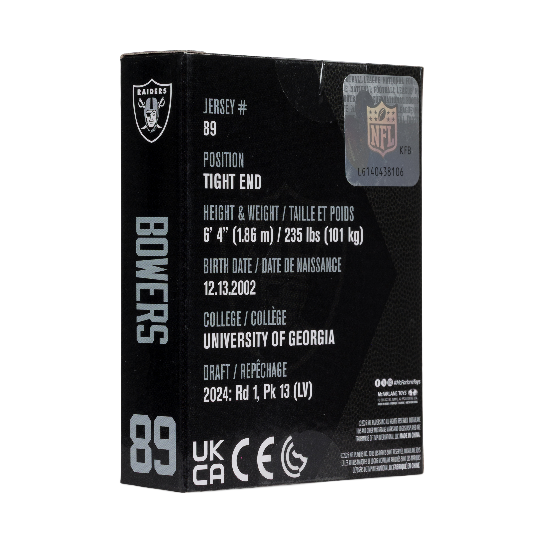 Figura Constructor Raiders Bowers