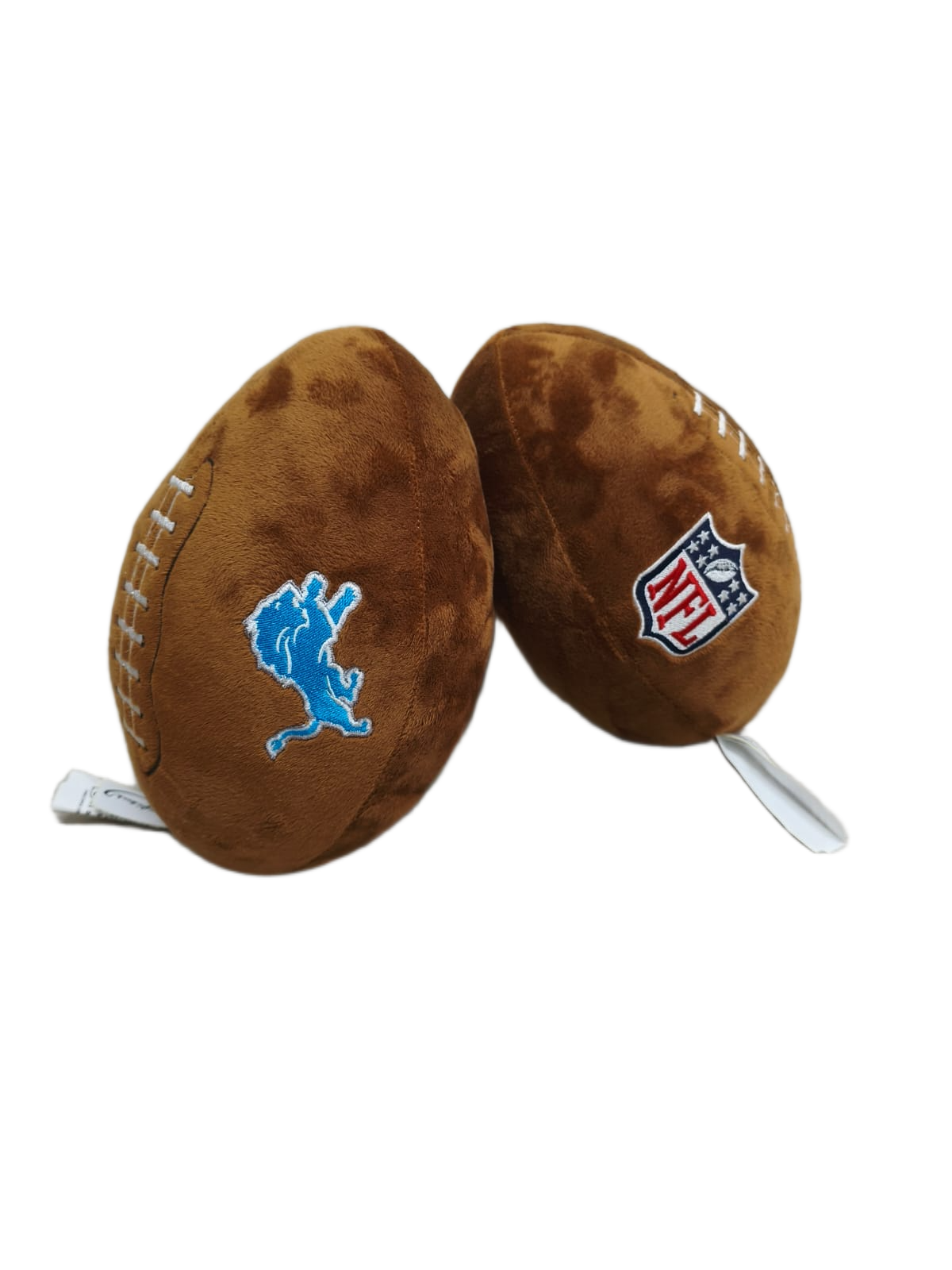 Peluche Balón Felpa Suave 23cm Bordado NFL Lions - NERIAS DEPORTES