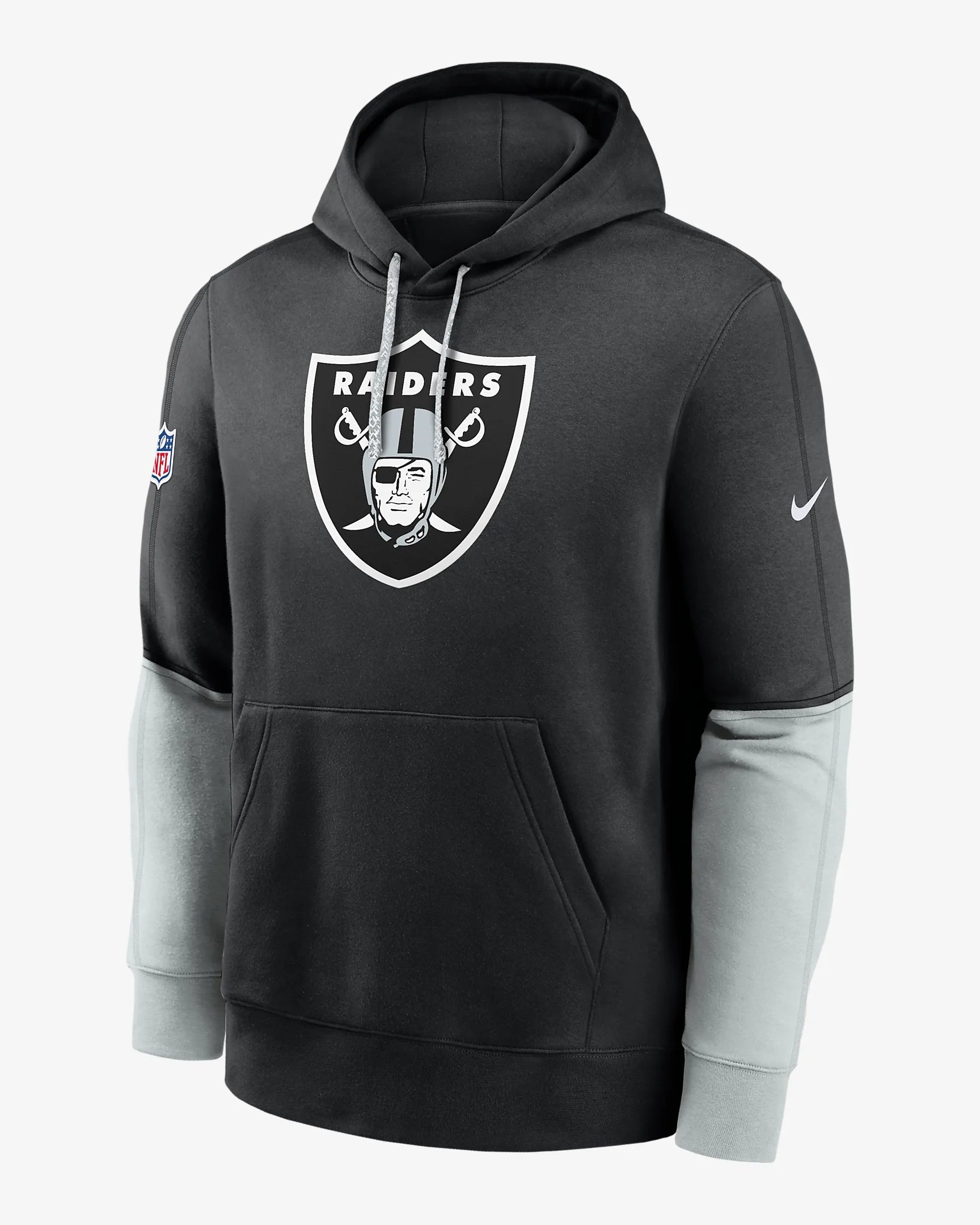 Sudadera Con Gorro Sideline Team Issue Club 24 NFL Raiders