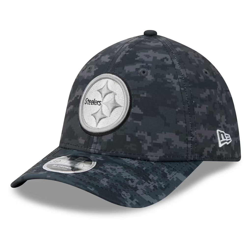 Gorra New Era 3930 Salute To Service 26 Steelers