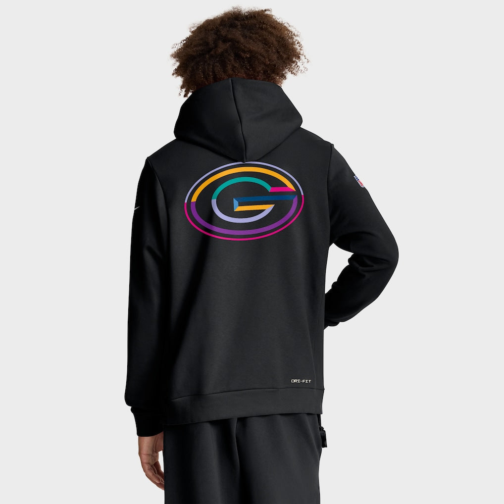 Sudadera Nike 25 Crucial Catch Pullover Packers