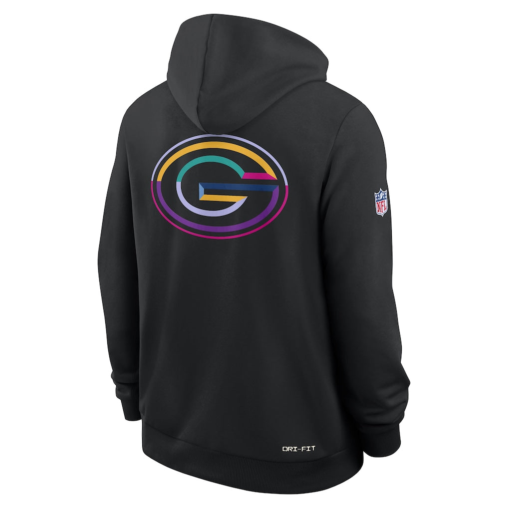 Sudadera Nike 25 Crucial Catch Pullover Packers