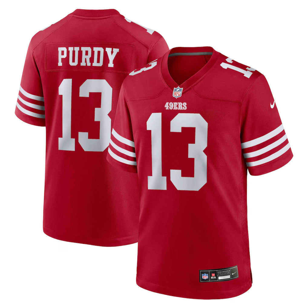 Jersey Game NFL 49ers Brock Purdy Adulto