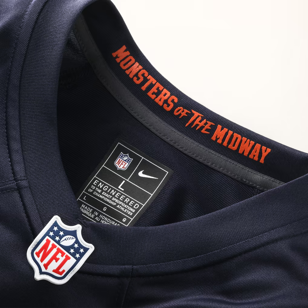 Jersey Game Rivalries 26 Bears Williams