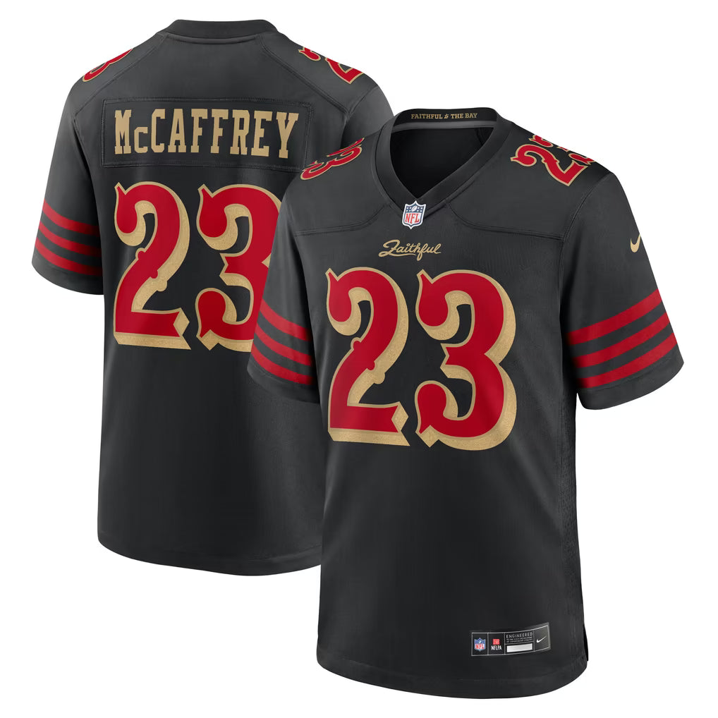 Jersey Game Rivalries 25 McCaffrey 49ers
