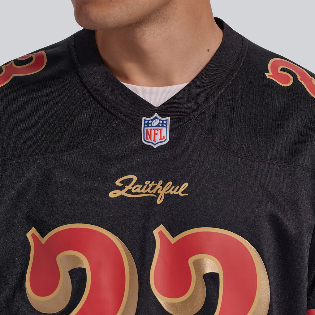 Jersey Game Rivalries 25 McCaffrey 49ers