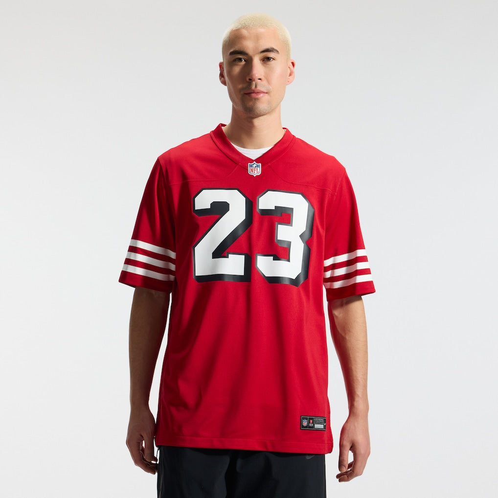 Jersey Game NFL 49ers Christian McCaffrey Alt Adulto