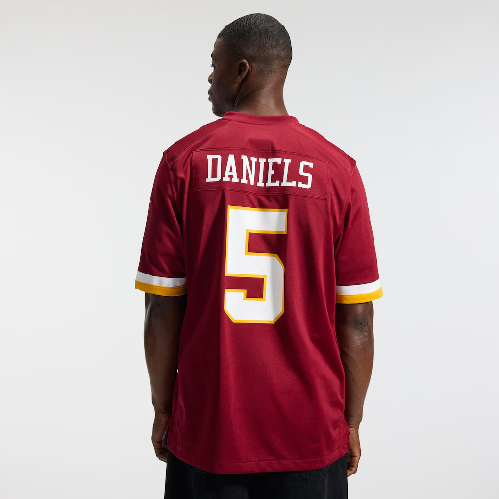 Jersey Game NFL Commanders Jayden Daniels TC Adulto 26