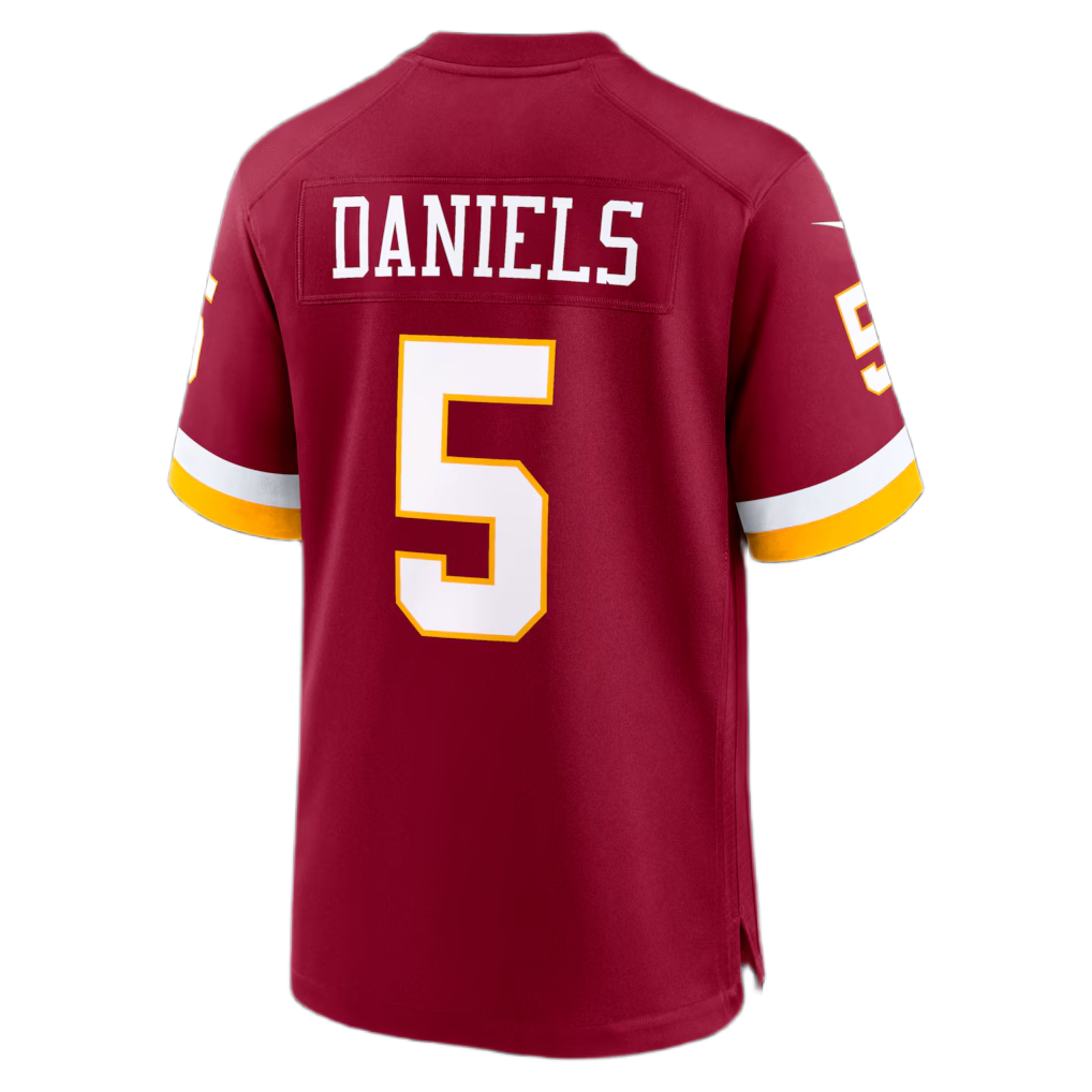 Jersey Game NFL Commanders Jayden Daniels TC Adulto 26