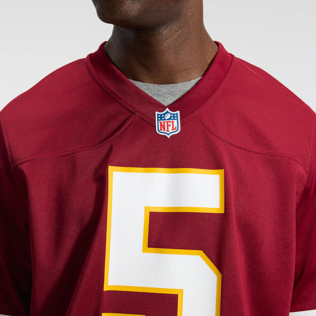 Jersey Game NFL Commanders Jayden Daniels TC Adulto 26