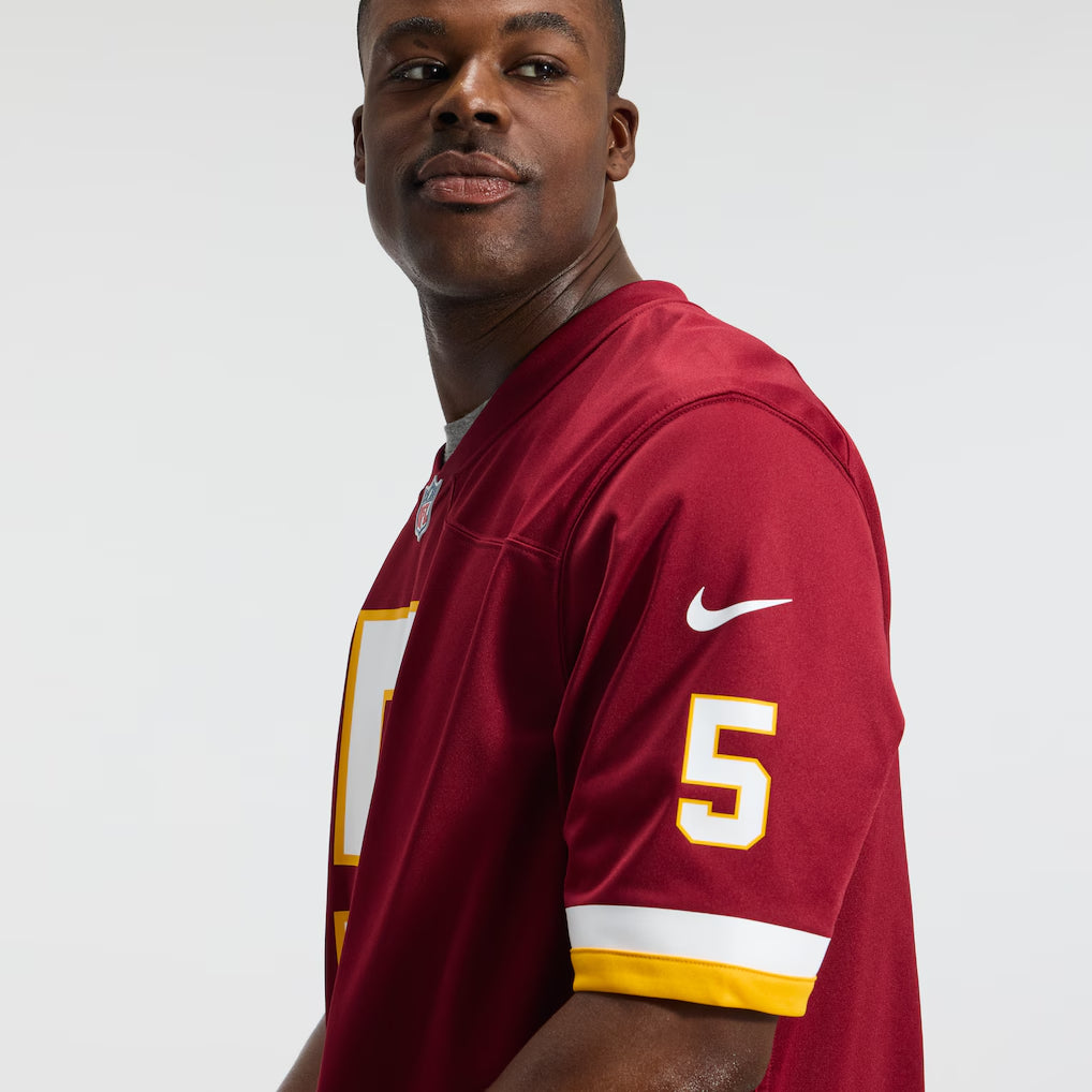 Jersey Game NFL Commanders Jayden Daniels TC Adulto 26