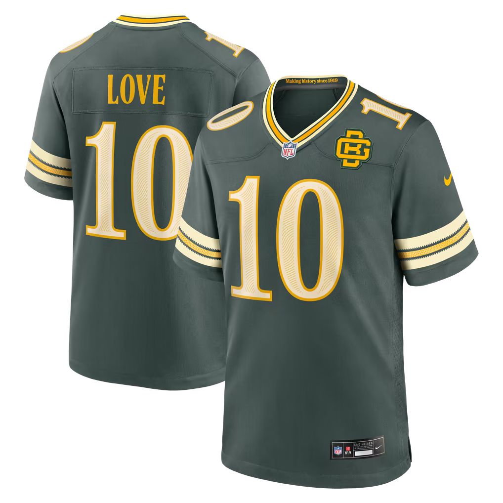 Jersey Game Rivalries 26 Love Packers