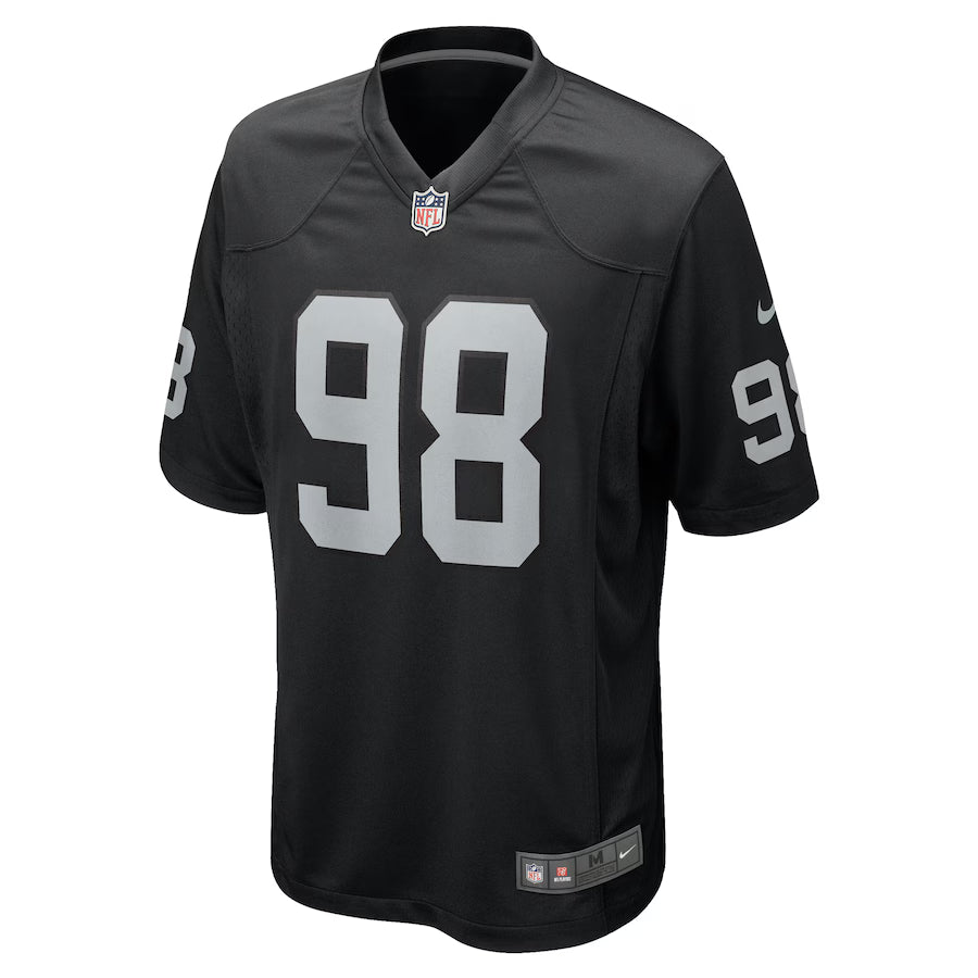 Jersey Game NFL Raiders Maxx Crosby TC Youth