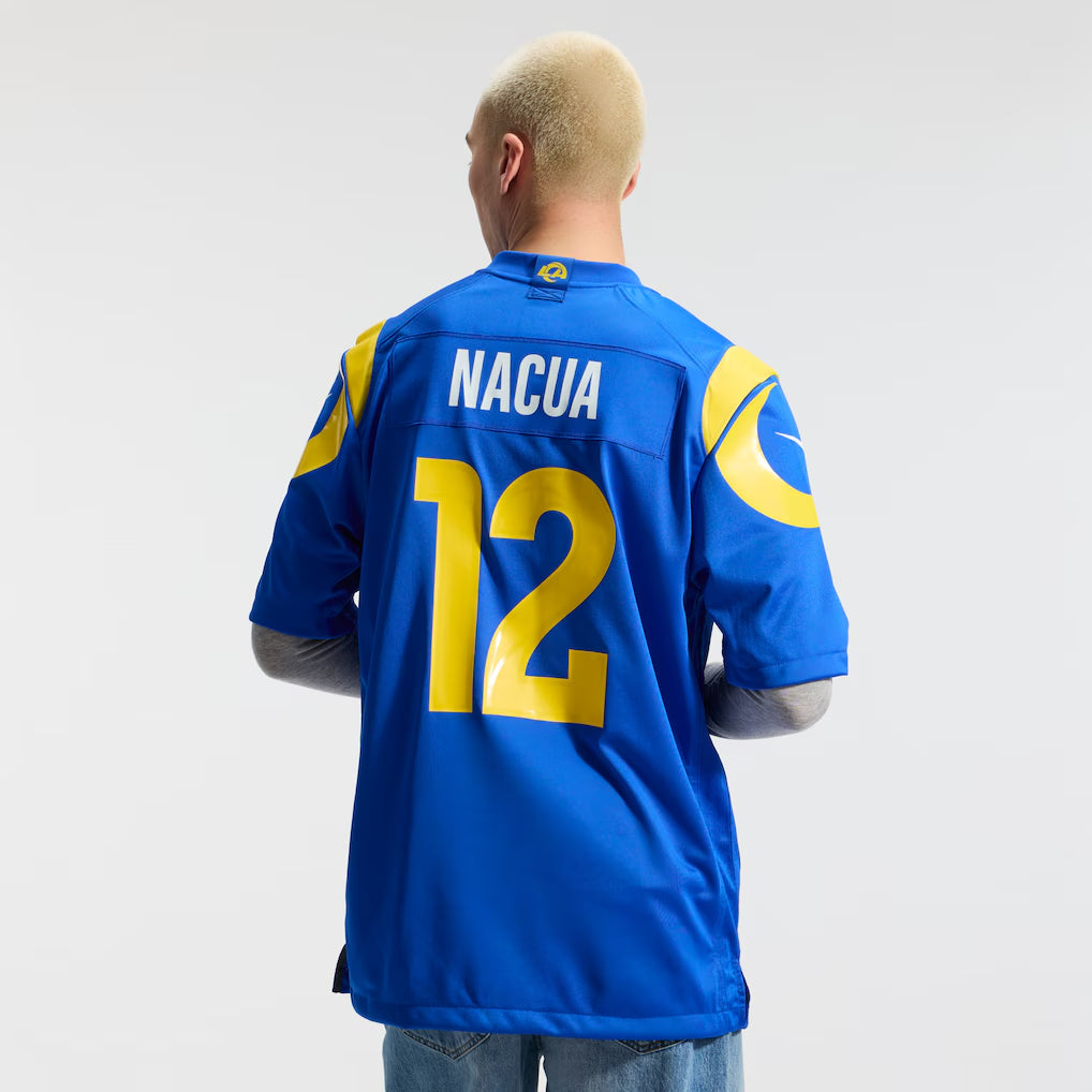 Jersey Game NFL Rams Puka Nacua Adulto