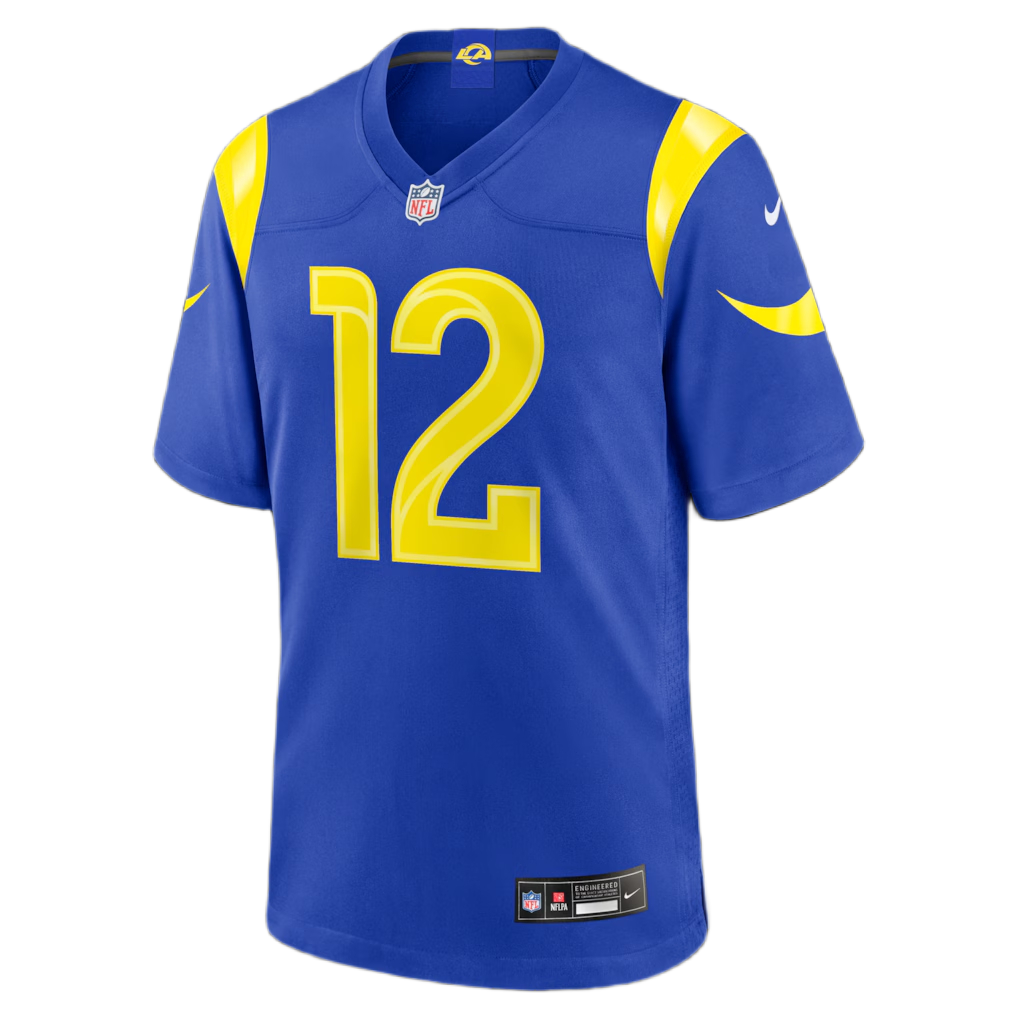 Jersey Game NFL Rams Puka Nacua Adulto