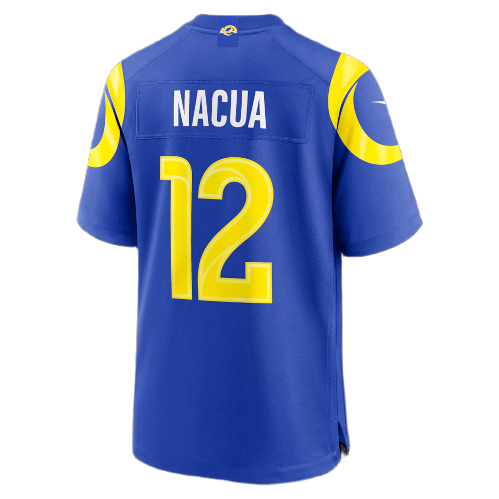 Jersey Game NFL Rams Puka Nacua Adulto