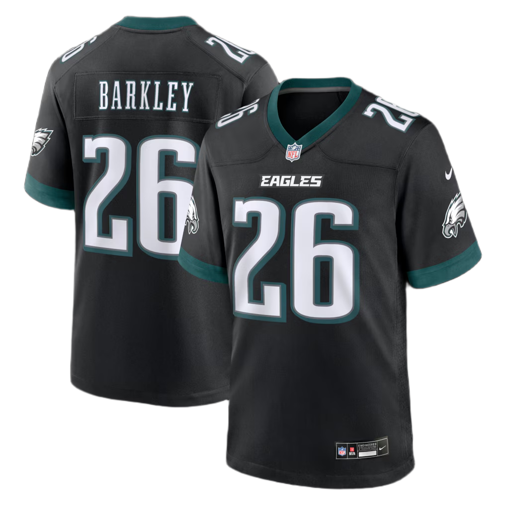 Jersey Game NFL Eagles Saquon Barkley Alt Adulto